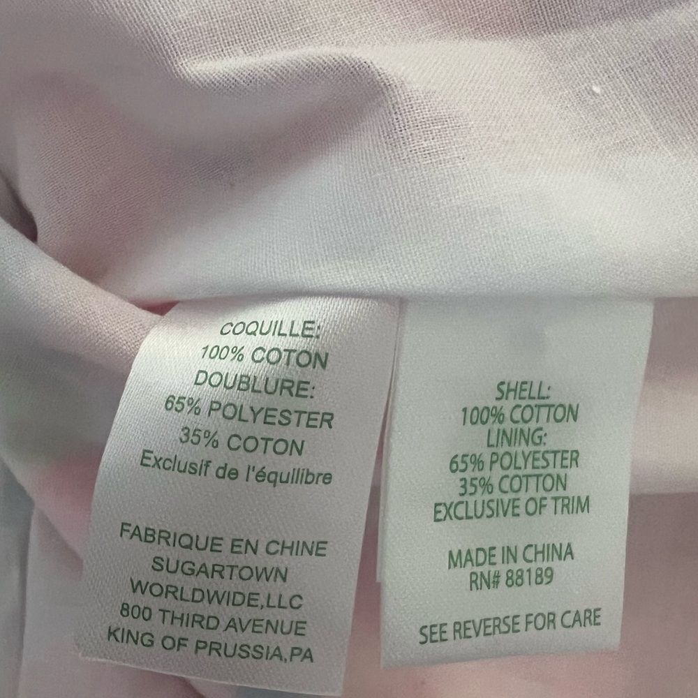 New Lilly Pulitzer Pink and Blue Floral Hermosa Kids Dress 6 - 8 - Picture 6 of 7